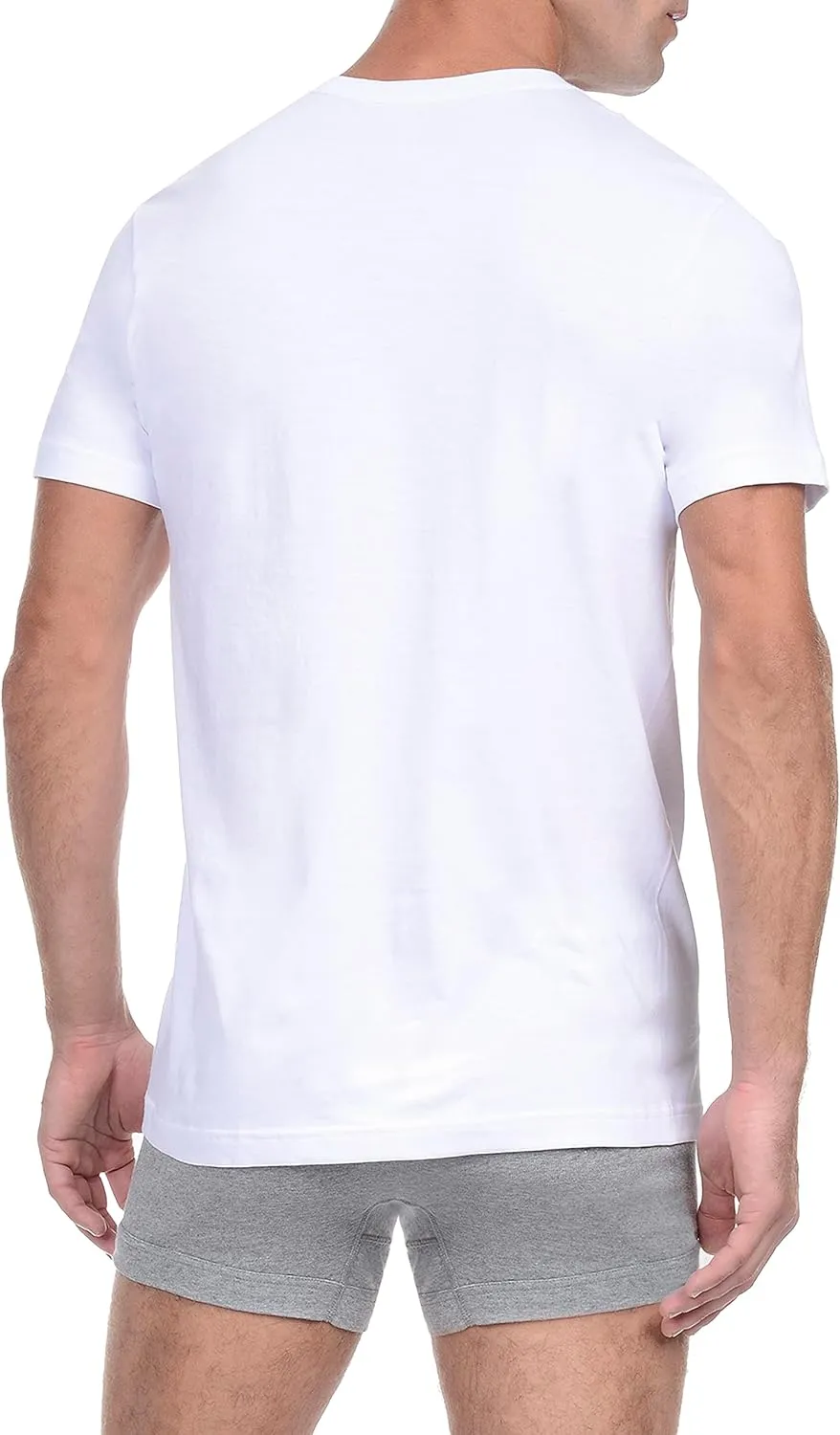 2(X)IST Mens Essential Cotton V-Neck T-Shirt 3-Pack