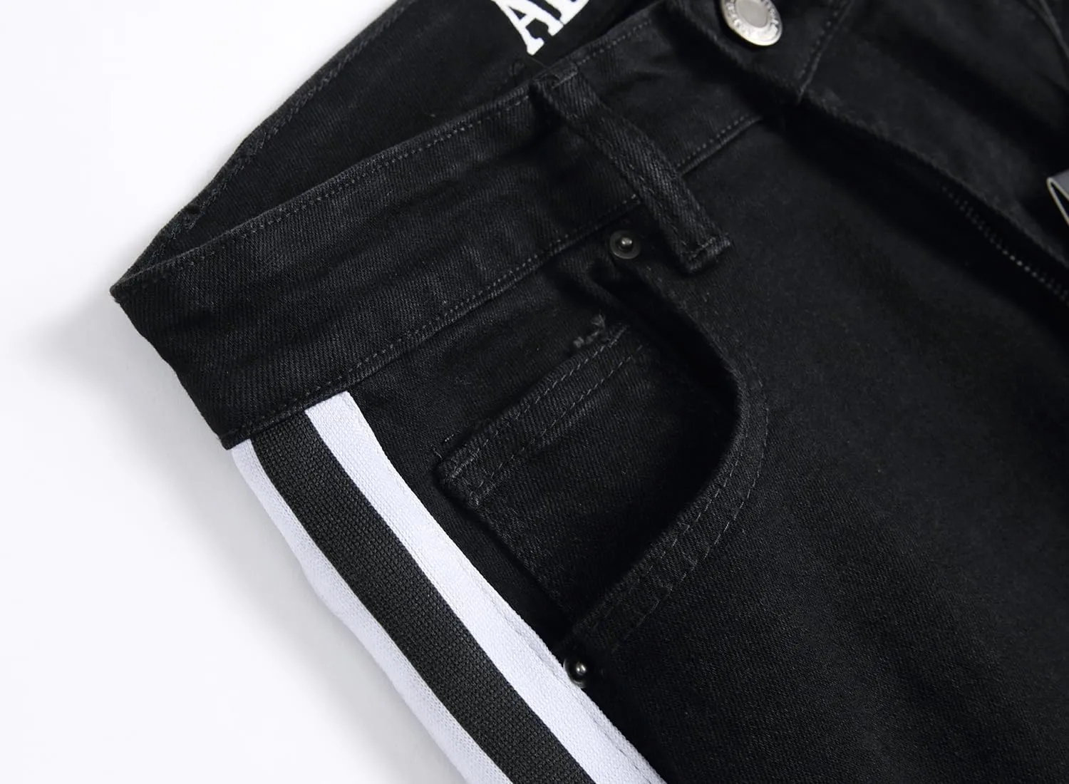 ABSECAI Men's Ripped Jeans Slim Fit Skinny Stretch Jeans Pant