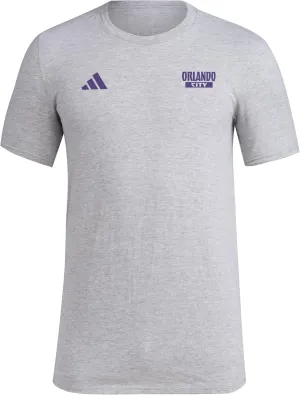 adidas Men's Orlando City SC Local Warp Pre-Game Short Sleeve T-Shirt