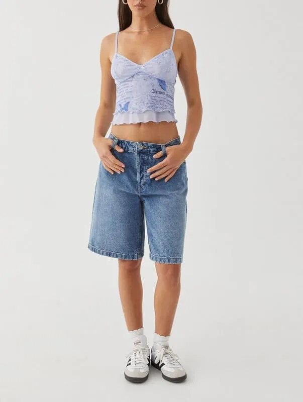 Argeousgor Women Y2K Mesh Tank Top Spaghetti Strap Sleeveless Square Neck Cami Tops Going Out Camisole Crop Top