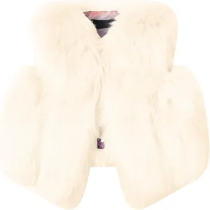 Baby Girl Winter Faux Fur Vest Coat Fuzzy Cute Warm Sleeveless Jacket Cloak Overcoat Thick Outerwear 1-8 Years