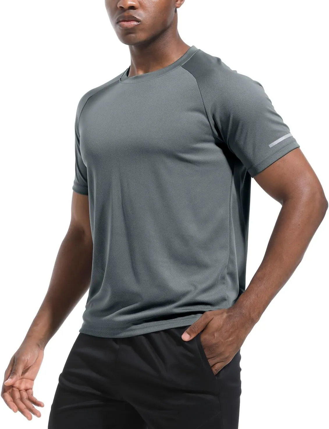Boyzn 1 or 3 Pack Men's Workout Running Shirts, Dry Fit Moisture Wicking T-Shirts, Sports Gym Athletic Short Sleeve Shirts