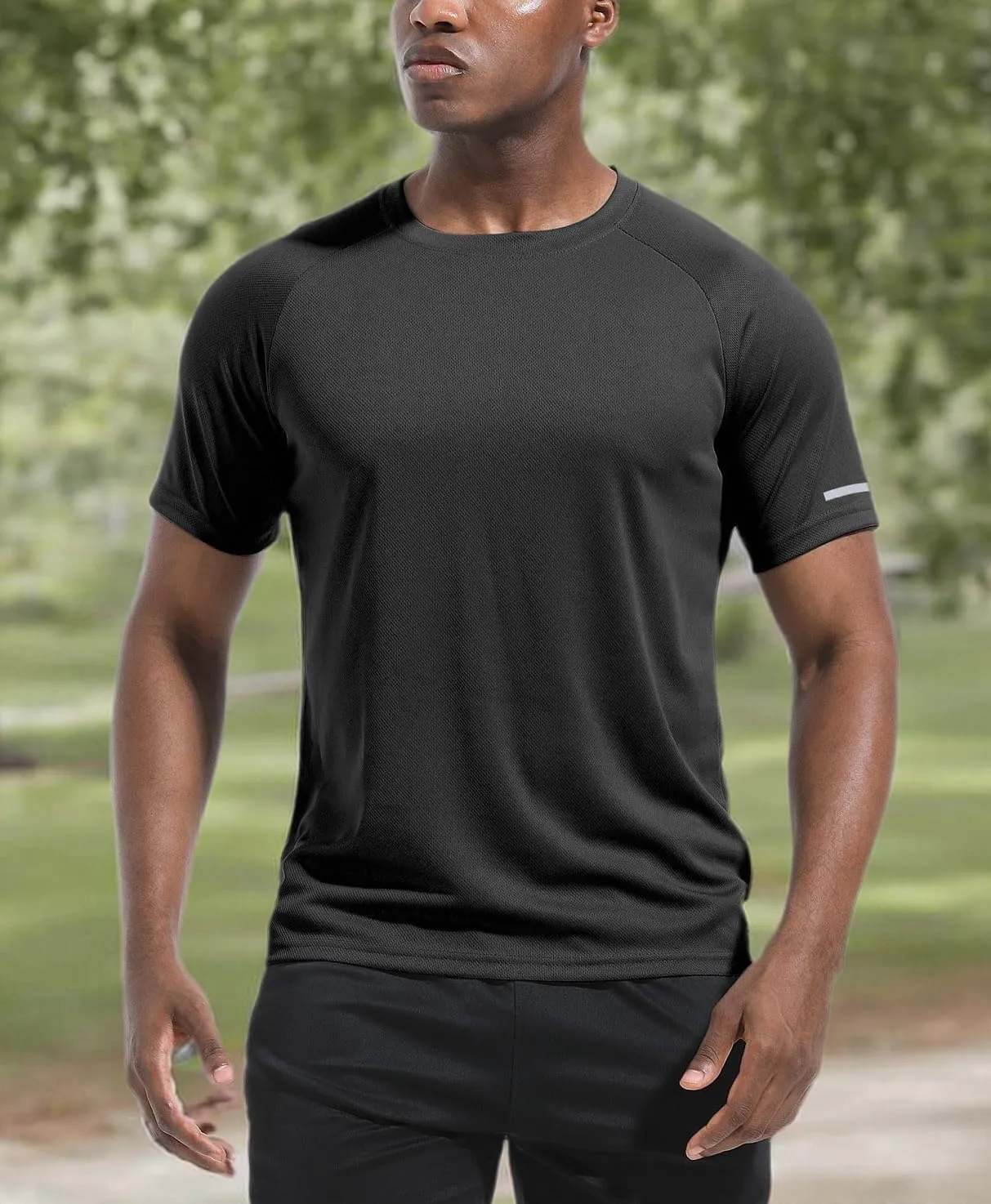 Boyzn 1 or 3 Pack Men's Workout Running Shirts, Dry Fit Moisture Wicking T-Shirts, Sports Gym Athletic Short Sleeve Shirts
