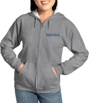 CafePress Rhode Island Sweatshirt Women's Zip-up Hoodie Sweatshirt