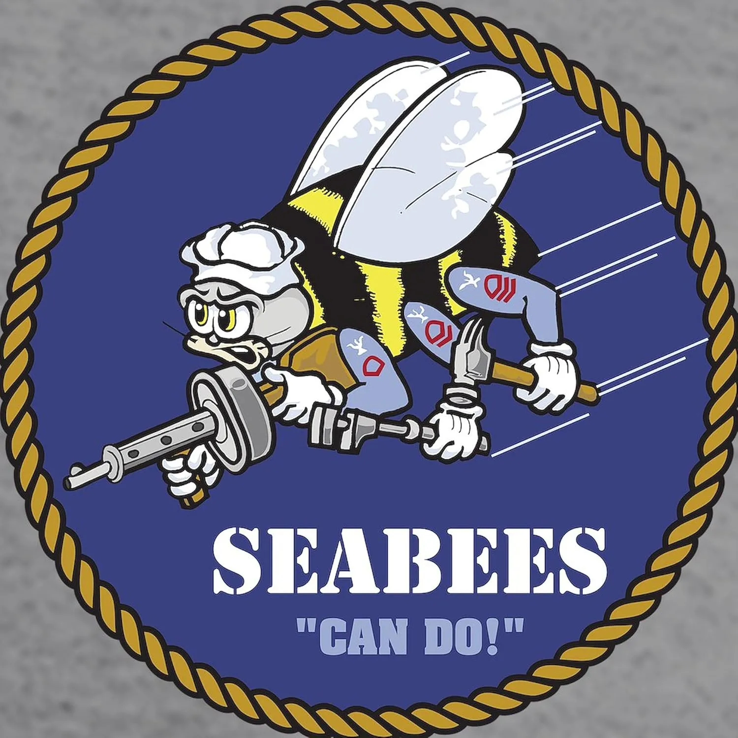 CafePress U.S. Navy Seabees Logo Women's Zip Up Hoodie Women's Zip-up Hoodie Sweatshirt