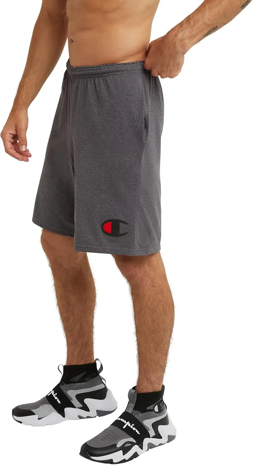 Champion Men's Lightweight Lounge Casual Jersey Knit Weekend Shorts (Reg. or Big & Tall)