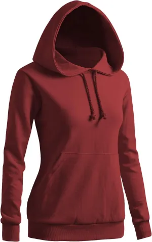 CLOVERY Women's Solid Hoodie Pocket Long Sleeve Hoodie