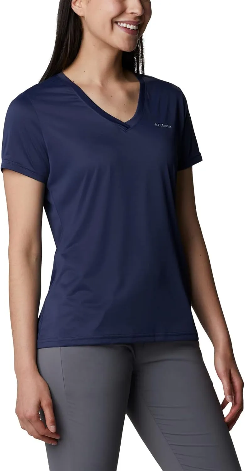 Columbia Women's Hike Short Sleeve V Neck