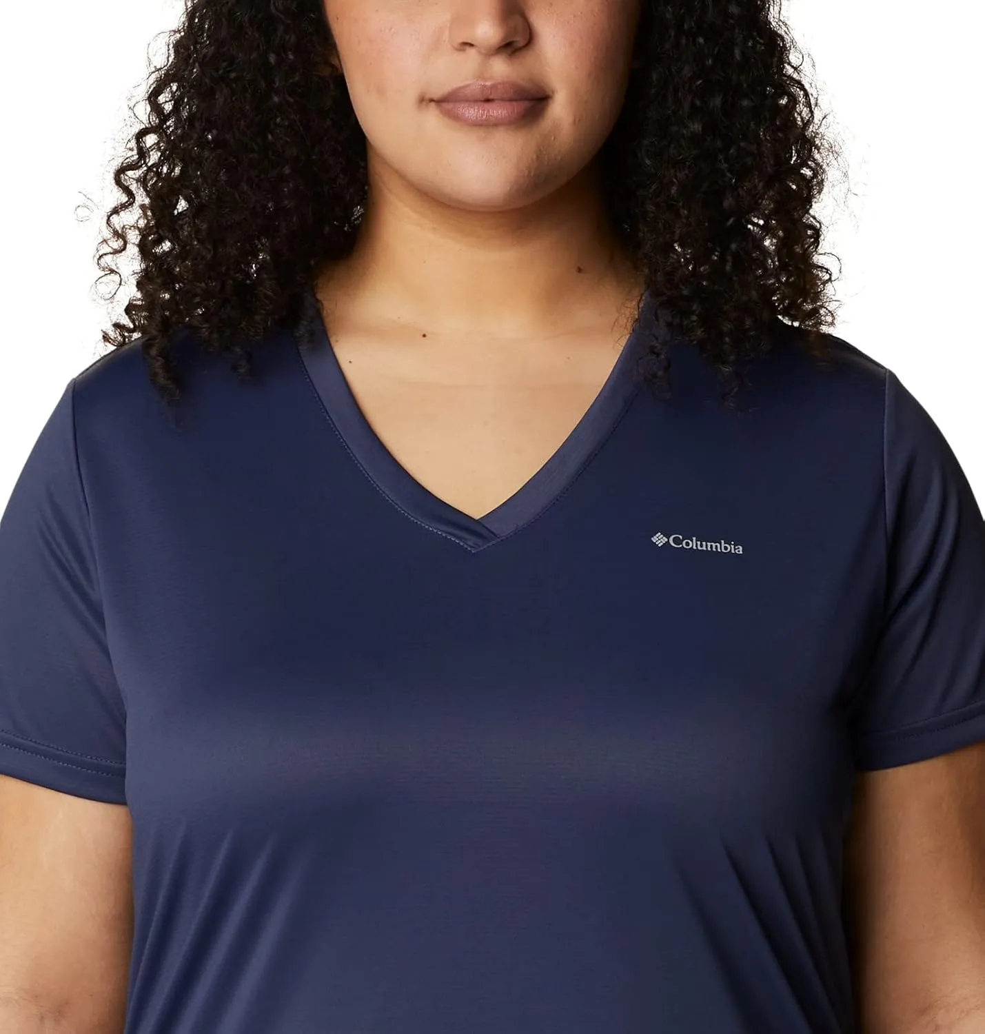 Columbia Women's Hike Short Sleeve V Neck
