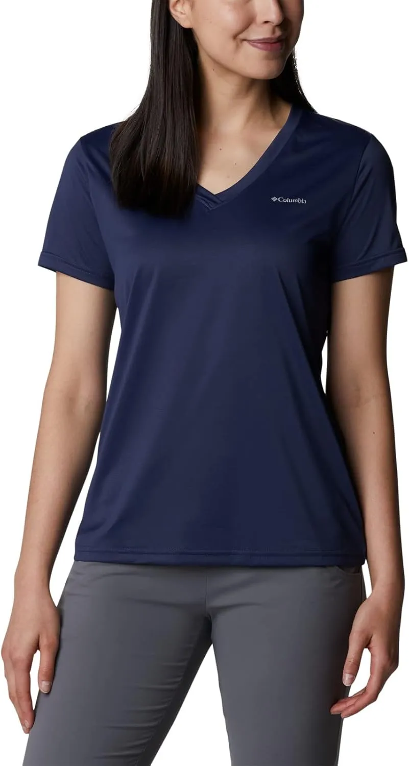 Columbia Women's Hike Short Sleeve V Neck