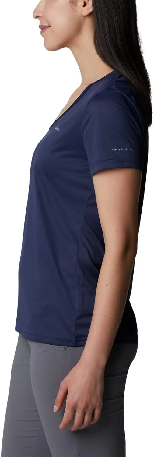 Columbia Women's Hike Short Sleeve V Neck
