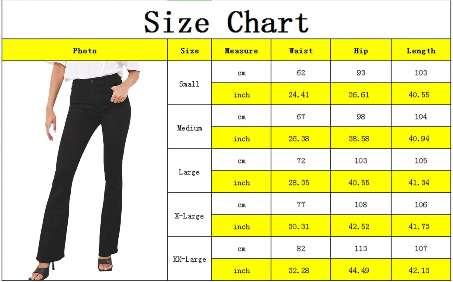 CutieLove Women's Ripped Jeans Bell Bottom Flare Jeans Mid Rise Destroyed Hem Denim Pants