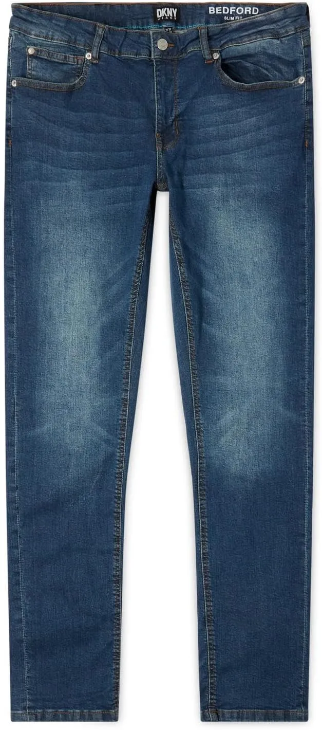 DKNY Jeans for Men - Premium Soft Slim Fit Mens Stretch Jeans