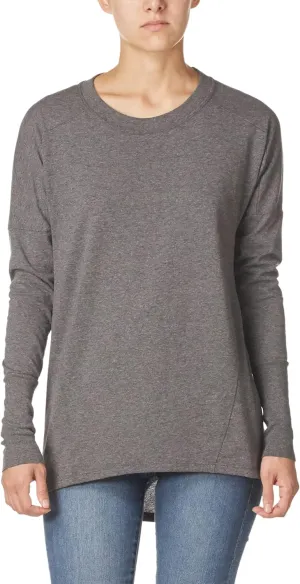 Fruit of the Loom Women's Crafted Comfort Relaxed Fit Tri-Blend Tees, Short & Long Sleeve