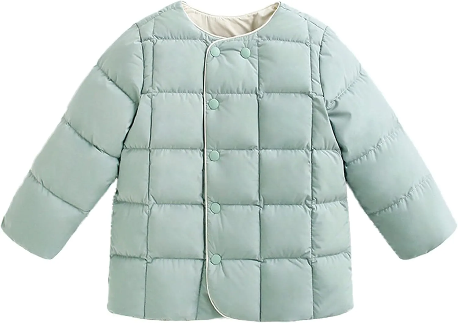 Gaoqi Infant Jacket Kids Toddler Baby Girls Boys Winter Warm Thick Solid Cotton Long Sleeve Padded Clothes Coat Jacket