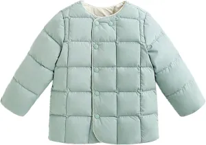 Gaoqi Infant Jacket Kids Toddler Baby Girls Boys Winter Warm Thick Solid Cotton Long Sleeve Padded Clothes Coat Jacket