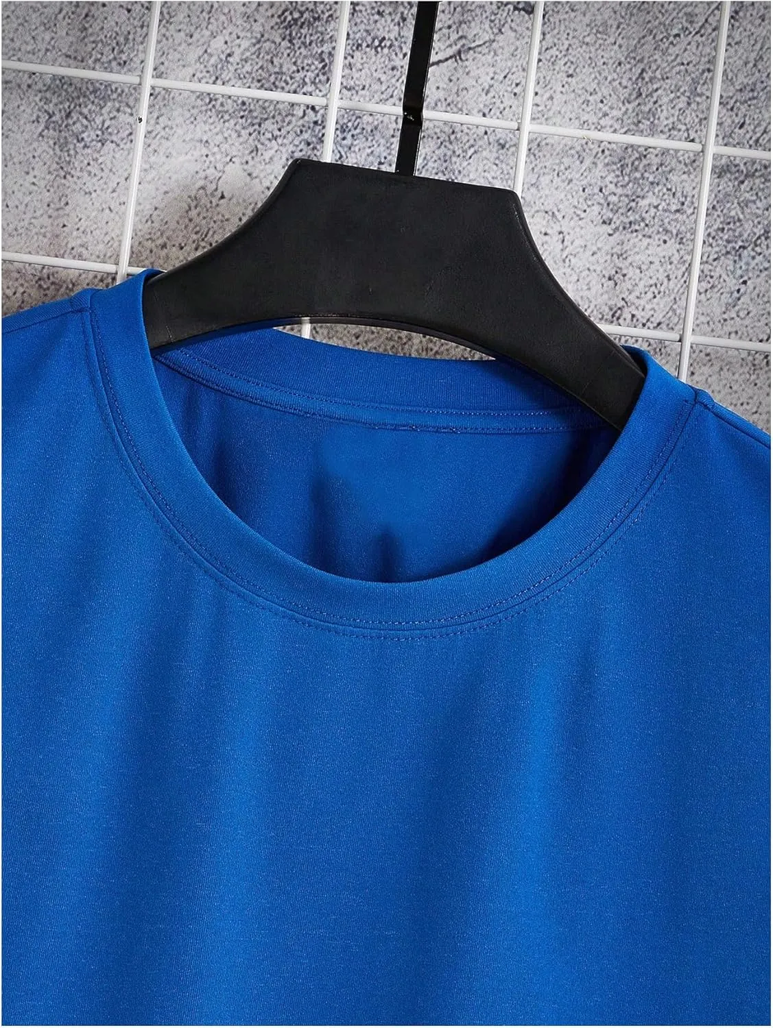 GORGLITTER Men's Y2K Graphic Tee Top Casual Oversized Short Sleeve Crewneck Drop Shoulder T Shirt