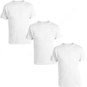 Goyoma Men's Cotton Tee Shirt Crew Neck Short Sleeve Basic Solid Undershirt(3 or 6)