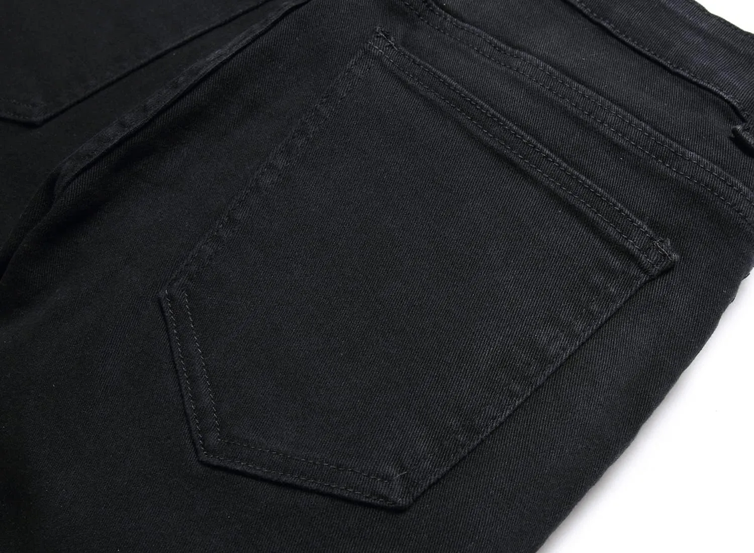 Homllyer Ripped Jeans for Men,Mens Slim Straight Fit Denim Jeans