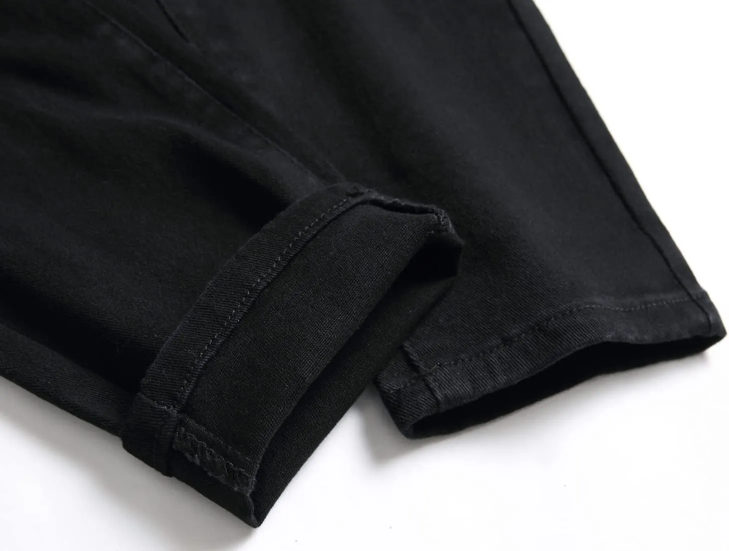 Homllyer Ripped Jeans for Men,Mens Slim Straight Fit Denim Jeans