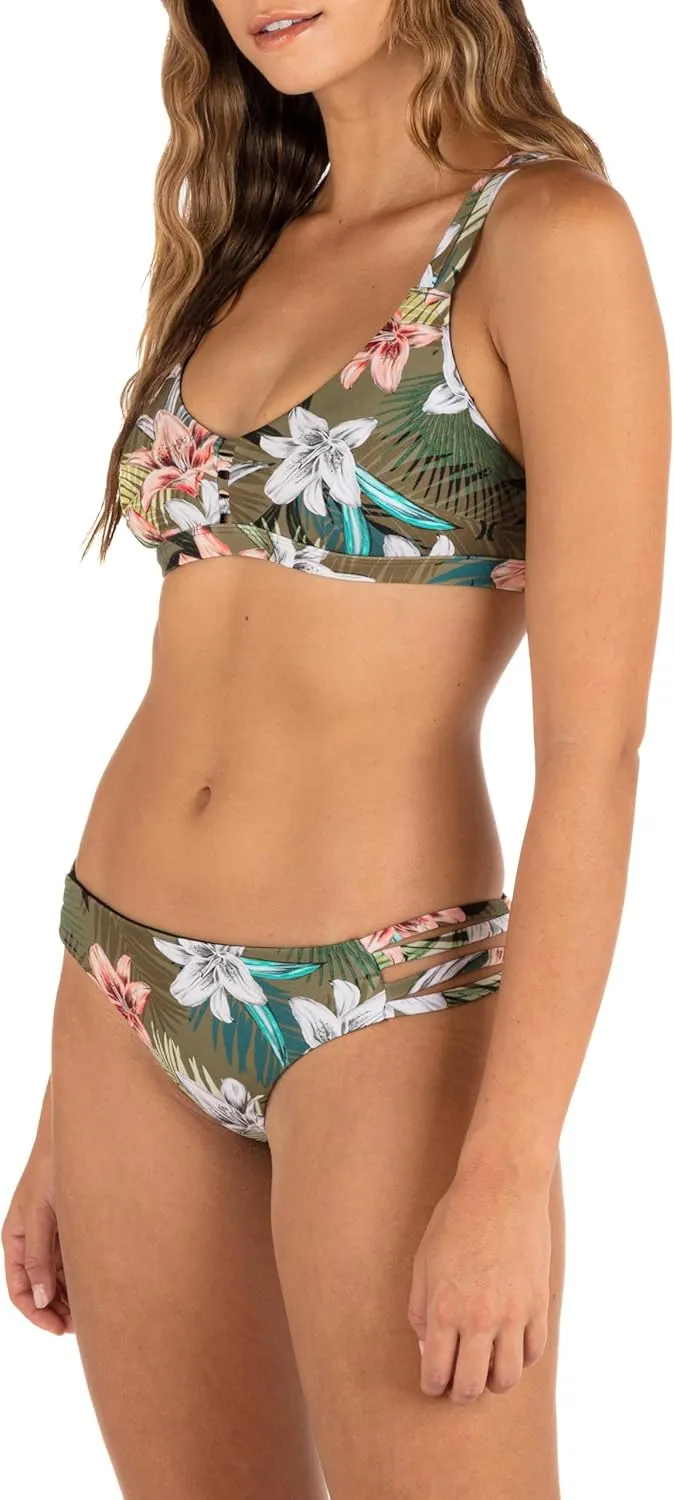 Hurley Women's Standard Bikini Surf Top