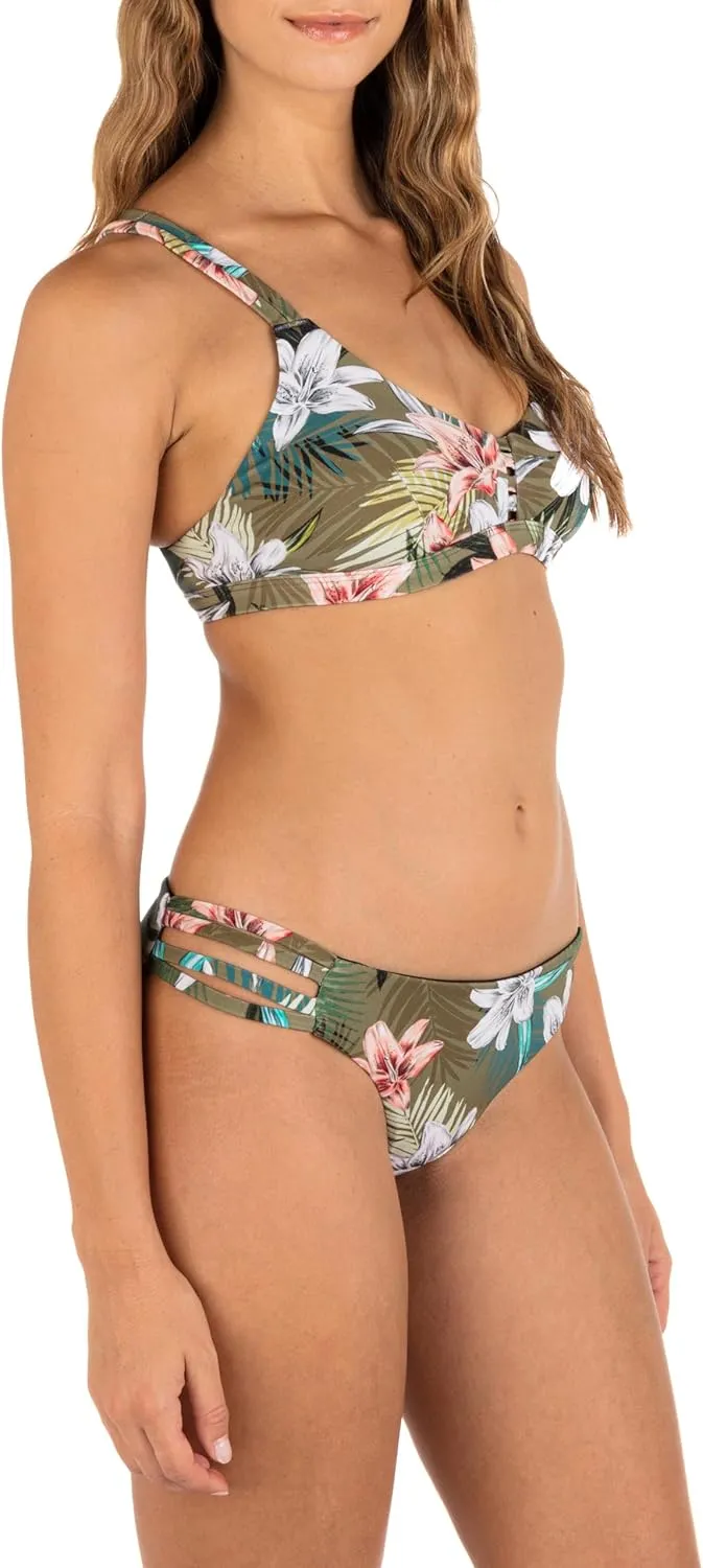 Hurley Women's Standard Bikini Surf Top