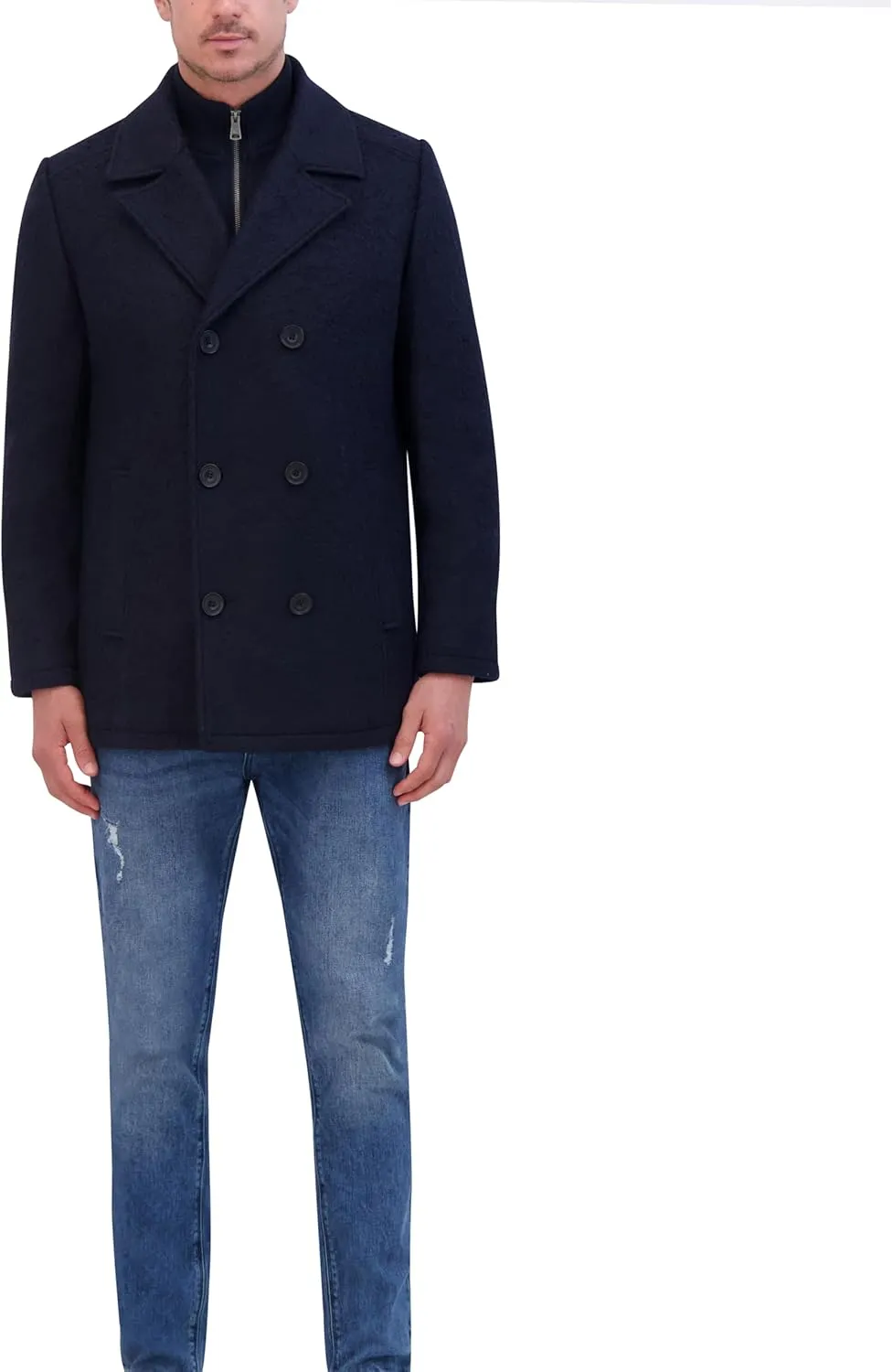 Kenneth Cole Men's Wool Top Coat