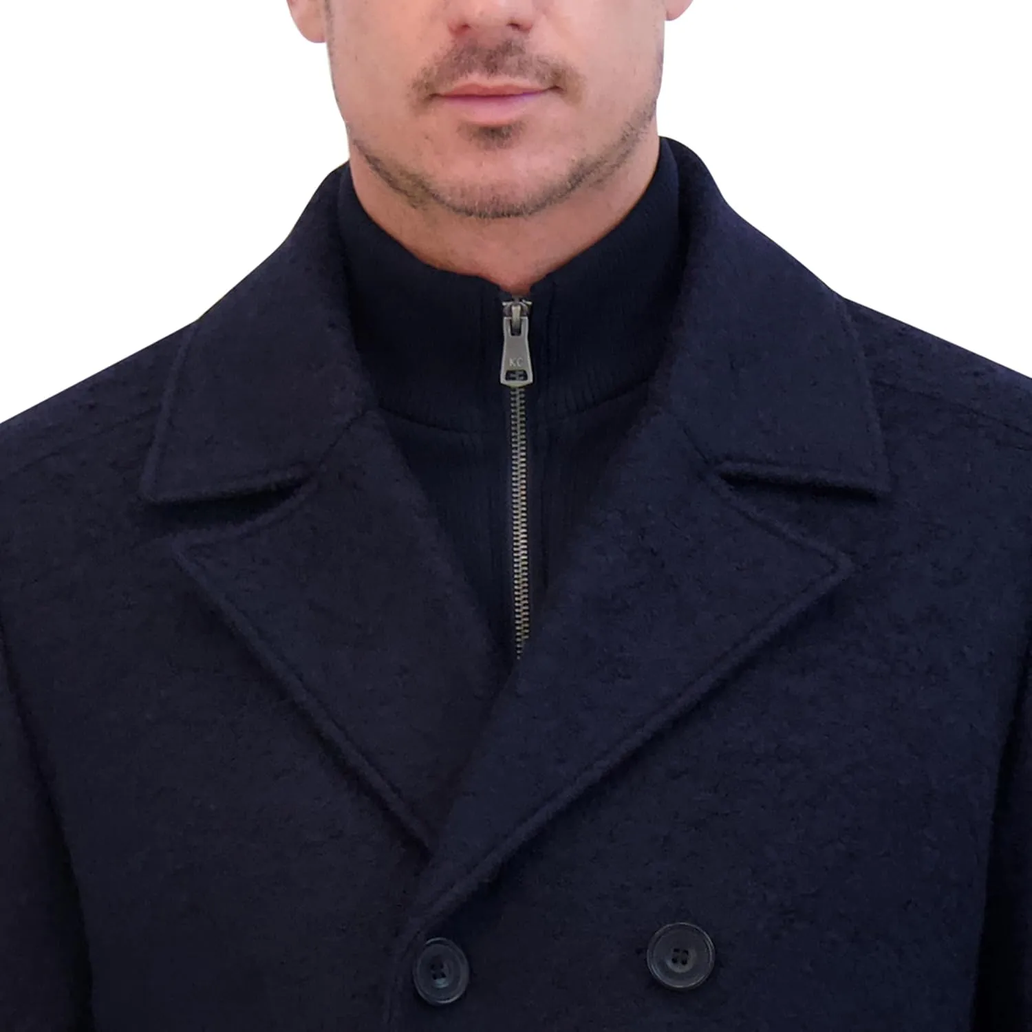 Kenneth Cole Men's Wool Top Coat