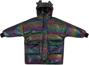 Kids Toddler Baby Girls Boys Winter Warm Thick Solid Cotton Long Sleeve Padded Jacket Coat Clothes Boys Fall Jacket