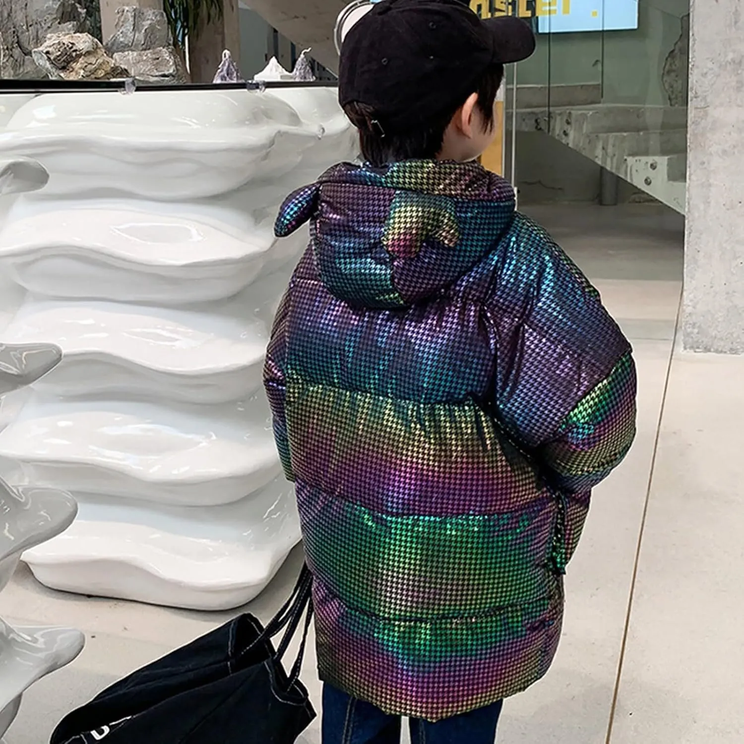 Kids Toddler Baby Girls Boys Winter Warm Thick Solid Cotton Long Sleeve Padded Jacket Coat Clothes Boys Fall Jacket