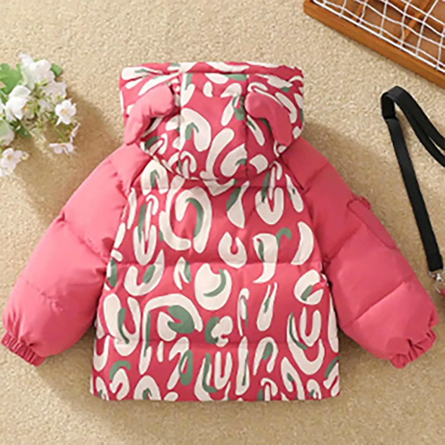 Kids Toddler Baby Girls Boys Winter Warm Thick Solid Cotton Long Sleeve Padded Jacket Coat Fall Winter Coats for Boys