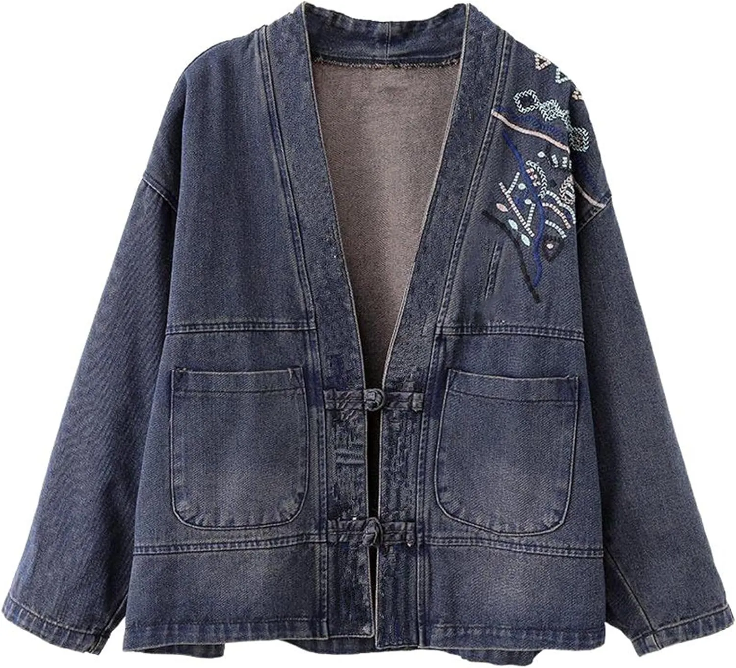 Ladies' Loose Denim Jacket for Autumn