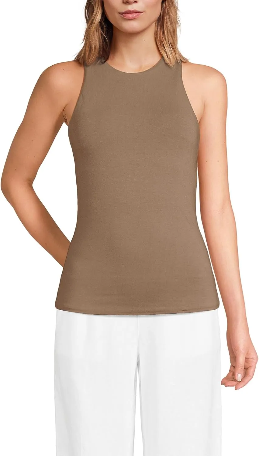 Lands' End Women's Slender Tank Top
