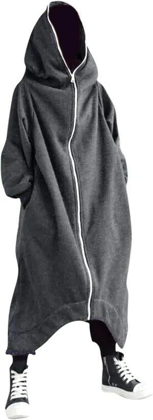 LCMTWX Hoodies for Guys Winter Casual Loose Solid Hooded Sweater Top With Zip Pockets With Zip Pockets With Zip