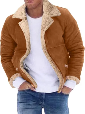LCMTWX Men's Thicken Warm Winter Coat Coats Leisure Plus Size Hat Zip Pocket Cotton-Padded Warm Soft Winter Jackets for