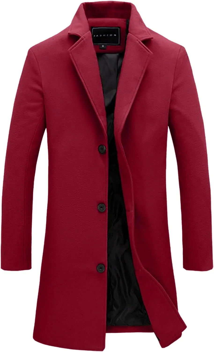 LCMTWX Men's Winter Thickened Warm Coats Leisure Plus Size Hat Zip Pocket Cotton-Padded Warm Soft Hooded Jacket Coats