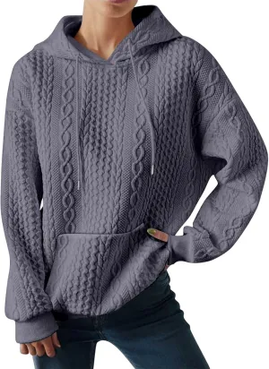 LCMTWX Winter Coats for Women Women's New Solid Hooded Thickened Jacquard Long Sleeve Color Block Patchwork Cardigan Winter