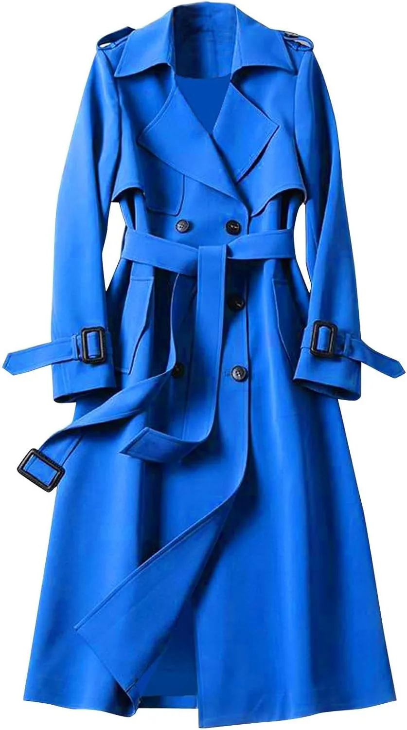 LCMTWX Womens Winter Coats Long Suit Collar Printed Pocket Jacket Peacoat Womens Coat Peacoat Womens Coat Wool Coats for