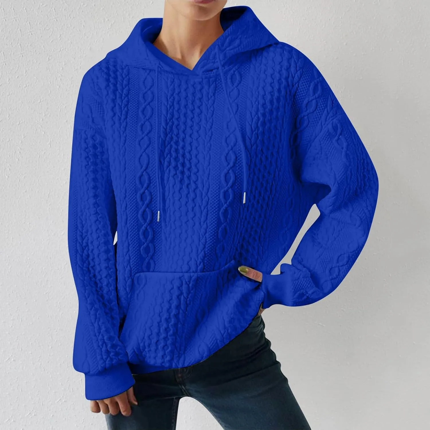 LCMTWX Womens Winter Jacket Coats Plush New Fabric Oversized Sweatshirt Loose Fit Long Sleeve Light Sweatshirt Loose Womens
