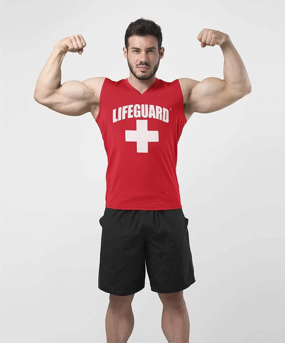LIFEGUARD Officially Licensed Muscle Tank, Tee Shirt for Men, Adults, Unisex.