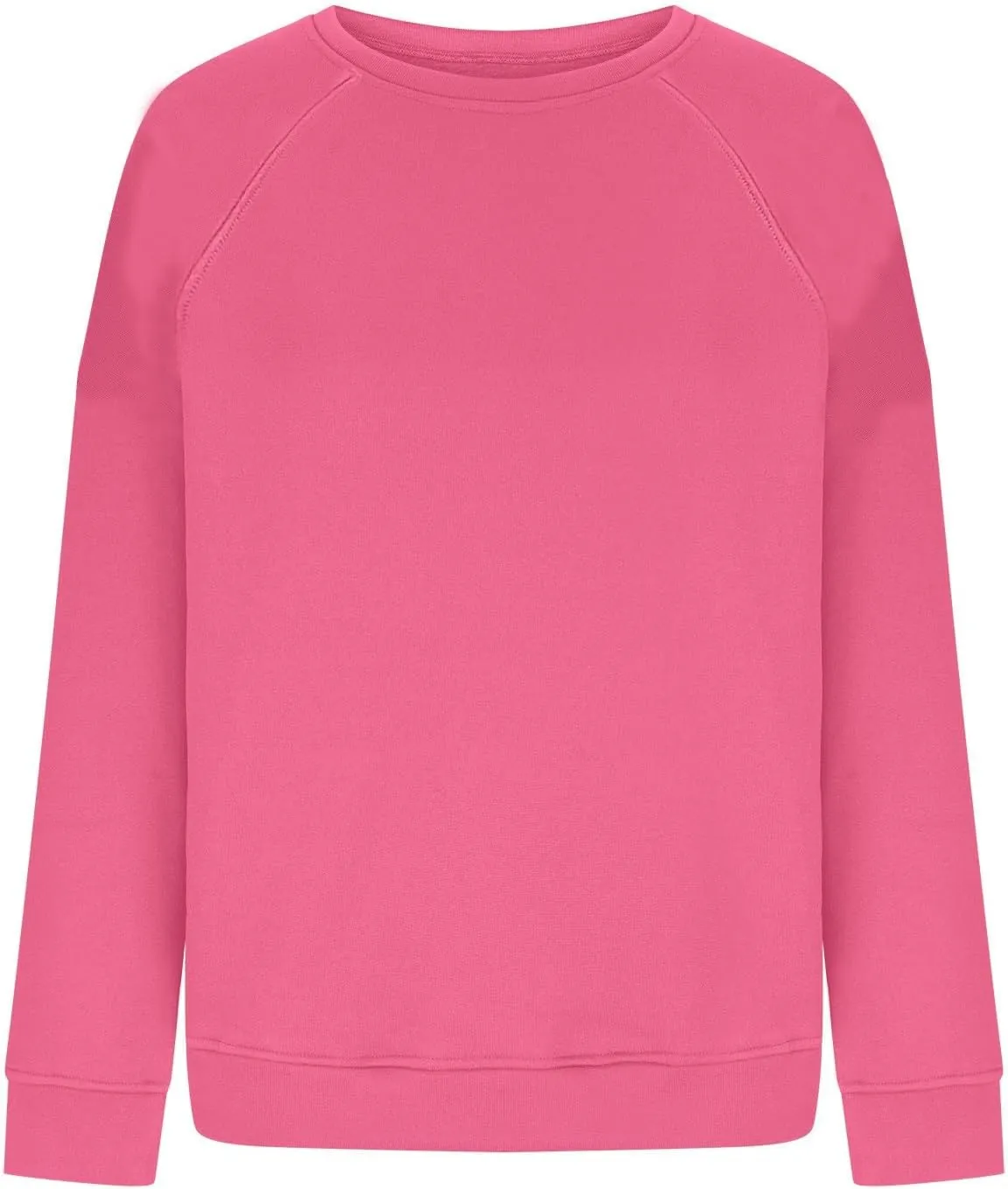 Long Sleeve Crewneck Sweatshirts for Women Oversized Drop Shoulder Fleece Pullover Tops Casual Loose Sweater Shirts