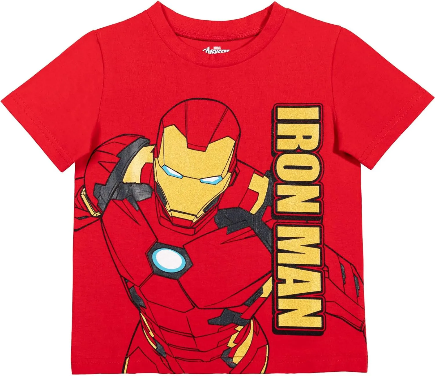 Marvel Avengers Spider-Man Mech Strike 4 Pack Cosplay Athletic T-Shirts Toddler to Big Kid Sizes (2T - 18-20)