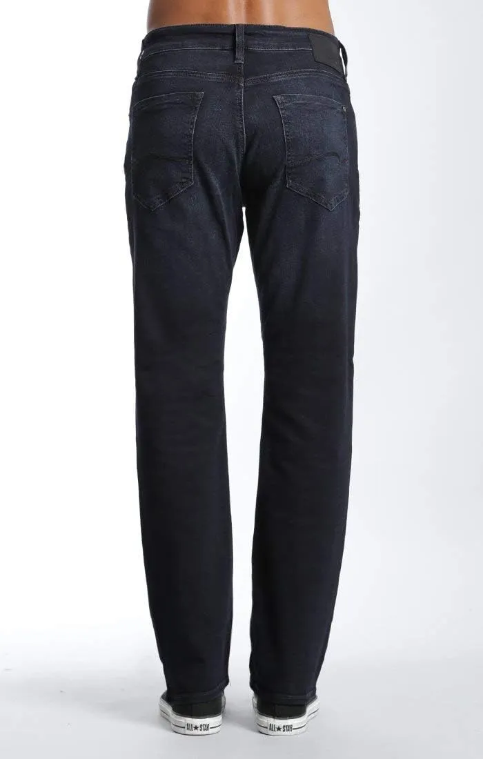 Mavi Men's Matt Mid Rise Straight Leg Jeans - Premium Relaxed Fit Denim Jeans