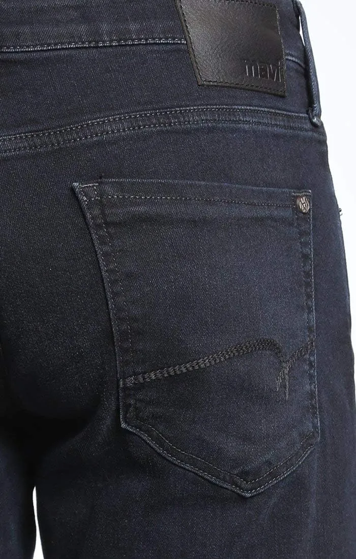 Mavi Men's Matt Mid Rise Straight Leg Jeans - Premium Relaxed Fit Denim Jeans