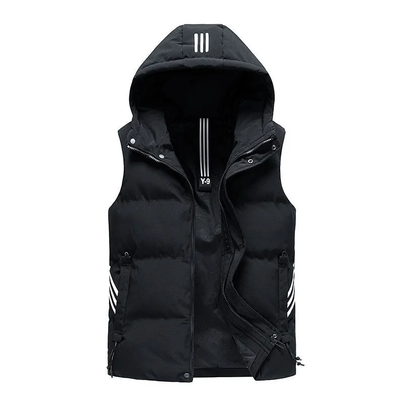 Men's Autumn And Winter Down Padded Jacket With Thickened And Warm Vest