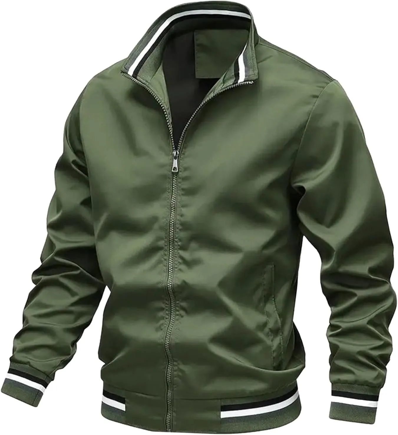 Mens Clothes Simple Camouflage Pocket Cardigan Zipper Sweater Jacket Heavyweight Hoodie Mens Zip Up Hoodie Black