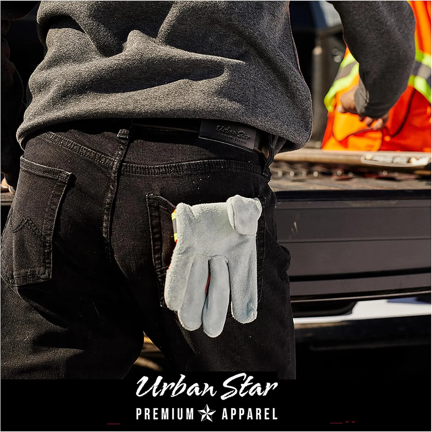 Mens Jeans Relaxed Fit  Straight Leg Stretch Jeans for Men  Ultimate Comfort Superflex Pants