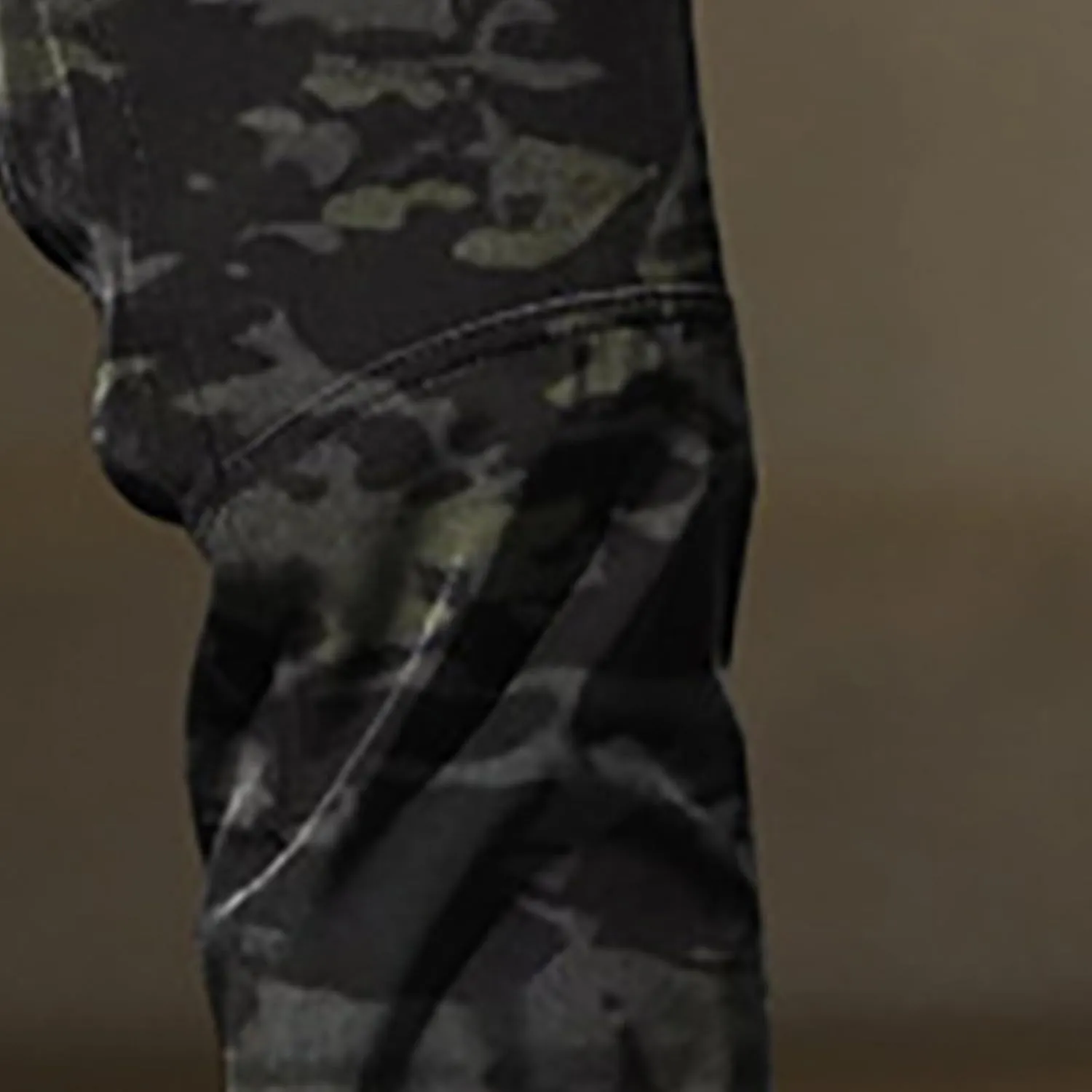 Mens Outdoor Hiking Cargo Pants Cotton Simple Solid Color Leisure High Street Elastic Men Athletic Joggers