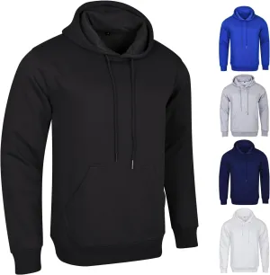 Men's Plain Hoodie Ultimate Sweatshirt, Heavyweight Fleece Hoodie, Cotton Sweatshirt Plain Hoodie for Men