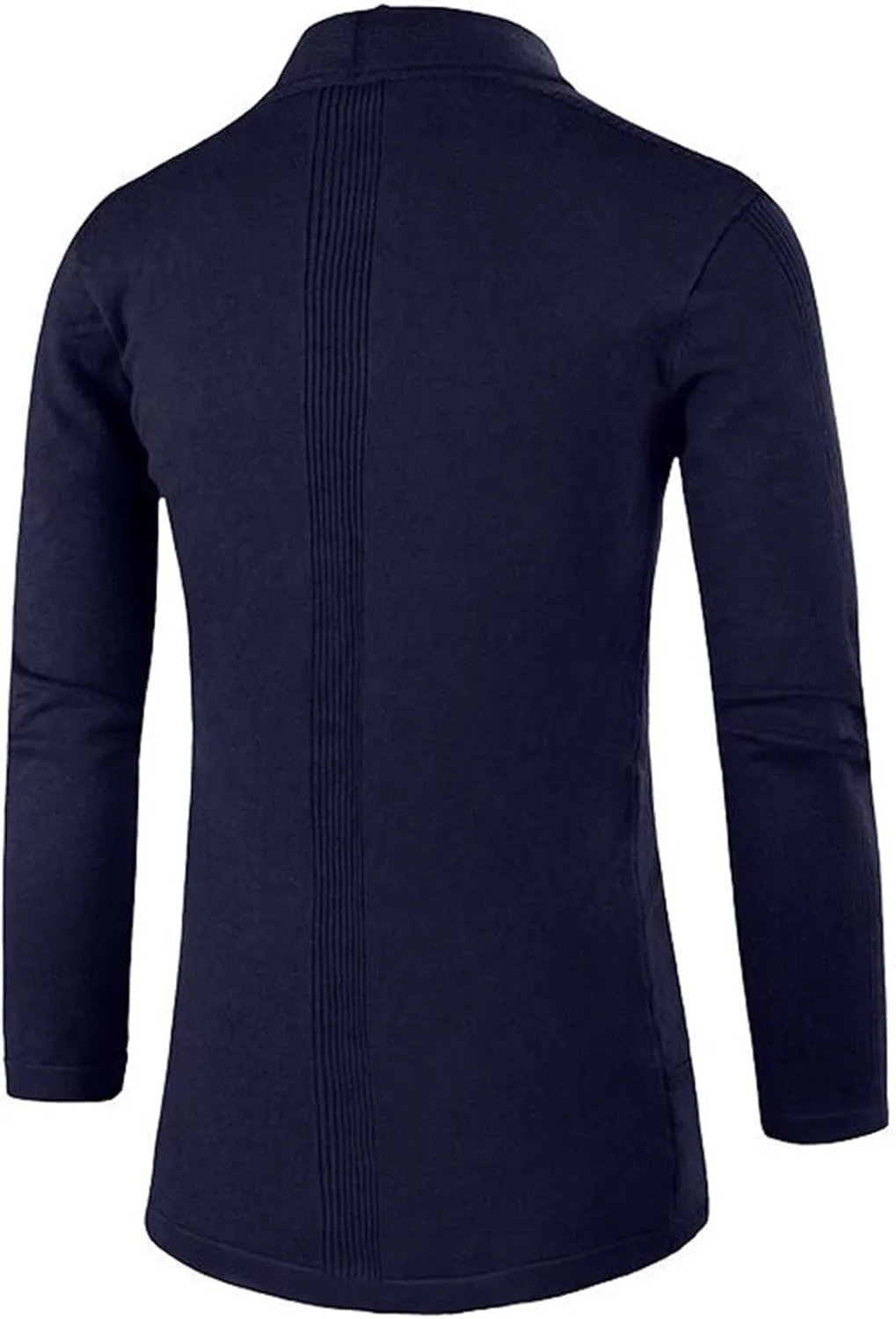 Mens Stylish Casual Cardigan Sweater Comfortable Slim Fit Fall 2024 Winter Coats Shawl Collar Soft Fabric V Neck Jackets
